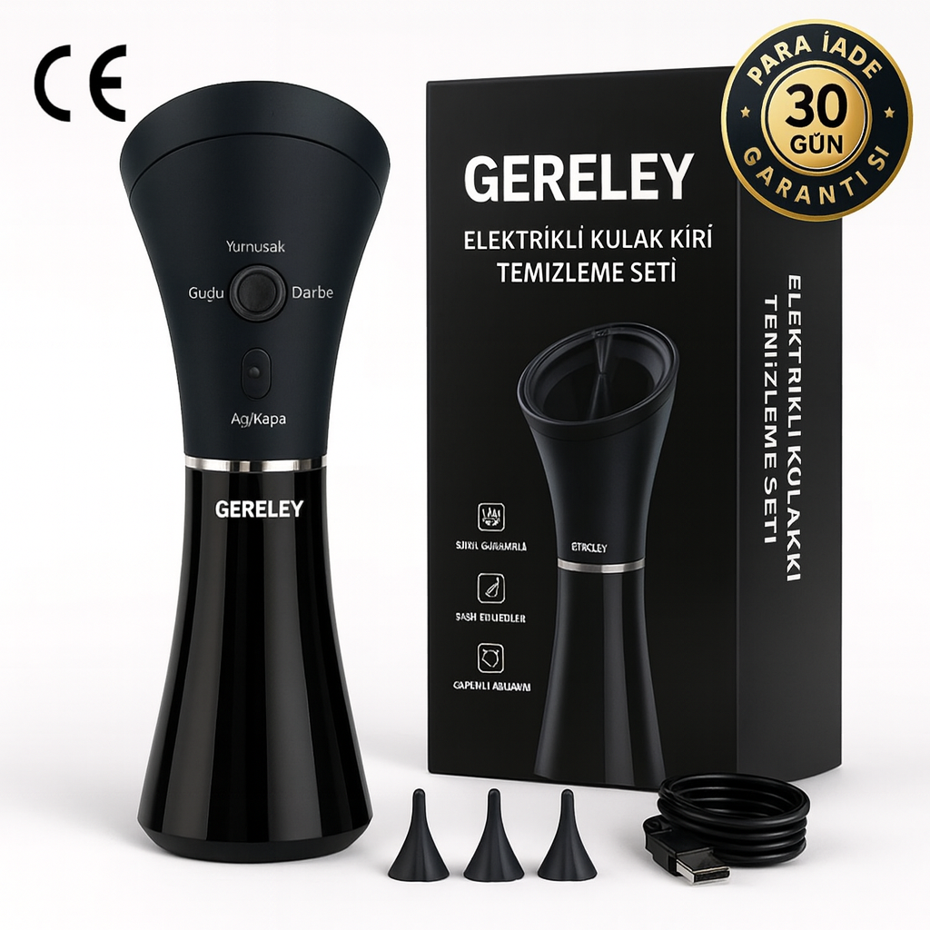 Gereley® - Elektrikli Kulak Temizleme Cihazı